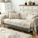 Euroopa žakaarv&auml;rvi lilleline diivanir&auml;tik, paks &scaron;enill, t&auml;ielikult kaetud tutiga diivanikate, k&otilde;ikeh&otilde;lmav kate, 1-, 2-, 3-, 4-kohaline 190x300cm