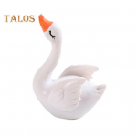 Miniluige mudel tuhmumisvastane dekoratiivne vaik mood Mini k&auml;sit&ouml;&ouml; kujuke skulptuur Mini luige mudel aiatarbed