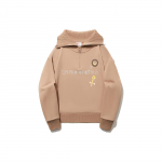 Li Ning Muster Prinditud Polo Kraega L&otilde;tv Pullover Huppar Naiste huppar &Scaron;okolaadipruun AWDT698-4 S