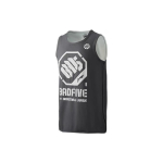 Li Ning Anti-Five Seeria Geomeetriline Muster T&auml;hetr&uuml;kk L&otilde;tv Kiirkuivav Korvpallivest Meeste Vestid Must AAYS081-2 XXXL gray