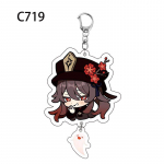 Animem&auml;ng V&otilde;tmehoidja Genshin Impact Arlecchino Navia ripats Naiste meeste kott Auto v&otilde;tmehoidja tarvikud Mobiiltelefon Akr&uuml;&uuml;list v&otilde;tmehoidjad