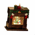 J&otilde;ulumuusika Lumekuulikarussell Kaunistus Lauastatuett keerleva lumega Golden snowman