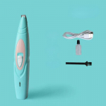 1 tk elektriline koer Professionaalne lemmikloomade jalgade juuksel&otilde;ikur Koerte hooldus Juuksur Koer K&otilde;rvad Silmad Juuksel&otilde;ikur Lemmiklooma pedik&uuml;&uuml;rit&ouml;&ouml;riist sinine