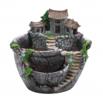 Loominguline mahlane lillepoti simulatsioonimaja Loominguline isiksus V&auml;ikese aia mahlaka lillepoti ornament One Size kuld