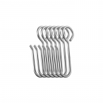 60/100 tk Metallist kardinakonksud S kujuga roostevaba laekardina du&scaron;ikardina kaunistus konksud kardinatarvikud 60 Pcs