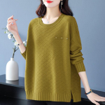 Kampsun naistele S&uuml;gis Talv Paksenenud Pullover Kampsun Soe Kootud Kampsun Pikkade Varrukatega L&uuml;hike Slim-fit Liibuv Džemper Suur Suurus Kampsun Topid M roheline