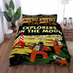 Tintini Seiklusmustriga Aastaringsed Tekikatted Voodipesu Tekikatted Komplektid Pehme Tekikate ja Padjap&uuml;&uuml;rid &Uuml;he-/Kahe-/Queen-/King-suuruses 135x200cm 2pcs