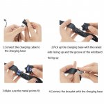 1 tk USB-laadija kaabli k&auml;ev&otilde;ru kella laadimisdoki h&auml;lli kellatarvikud