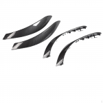 4Pcs Interior Door Handle Panel Trims Easy to Install Decoration Automotive Accessories Replace