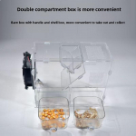 Kodune lindude teravilja puhur Masseeritav elektriline lindude toidu teravilja koorimise puhur Linnutarbed Papagoi tarvikud valge