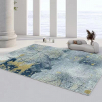 P&otilde;hjamaade flanellvaip elutuba suur vaip abstraktne magamistuba voodi vaip pehme vaip 80*160cm