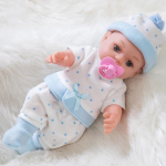 30 cm pestav elutruu pehme k&auml;sitsi maalitud simulatsioon Baby Reborn Doll Lapsed saadavad m&auml;ngunuku 30CM