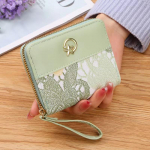 Kuum klassikalise moe naiste nahast rahakott (9 tk kaardipesa, 2 tk sularahapesa) Kerge ja luksuslik naiste kott t&uuml;drukule