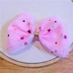 2 tk Laste Kahekihiline V&otilde;rk Vibu Juuksen&otilde;el K&uuml;lgklamber Naistele T&uuml;drukutele Mood Korea Magus &Otilde;pilane T&auml;ht Juukseklamber Juukseaksessuaarid one size hall