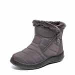 Naiste veekindlad sametvoodriga talvesaapad &ndash; suures, l&uuml;hikeses stiilis 42 sinine