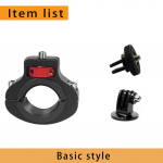 360&deg; Mootorratta Kaamera Klamber Kinnitus Klamber DJI Osmo GoPro Insta360 Tarvikud Mootorratta Jalgratta Lenkstangi Metallist Hoidik