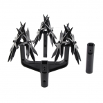 P&ouml;&ouml;rleva kultivaatori t&ouml;&ouml;riist Aia k&auml;eshoitav mullafrees Juhtmeta mullafrees rohu v&otilde;i ... must