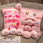 Multikas Kirby Padi Pl&uuml;&uuml;sm&auml;nguasi Nukk Suupisted Suur Kott Diivanipadi Seljatugi S&uuml;nnip&auml;evakingitus Star Kirby throw pillow
