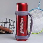 Termospudel 1.2L Suur Vaakumkolb Roostevaba Teras Isoleeritud Termokruus Reisimine V&auml;lisport Veepudel Majapidamistarbed 1.2L punane