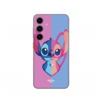 Coque Samsung Galaxy S24 FE STITCH ET ANGEL BLEU ET ROSE Maniacase