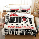 Green Day ' AMERICAN IDIOT Voodipesukomplekt &Uuml;hekohaline Kaksik T&auml;issuuruses Kuninganna Kuningsuuruses Voodikomplekt T&auml;iskasvanu Laps Magamistuba Tekikoti Komplektid Voodilina Komplekt 135X200cm-2pcs