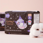 Marisom Sanrio puuvillane pehme h&uuml;gieeniside 5 t&uuml;&uuml;pi (vali 1) Kuromi Overnight 8P