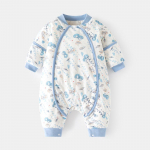 S&uuml;gis-talv beebi magamiskott: Polsterdatud, Split jalgadega, Vasts&uuml;ndinu lukuga, V&auml;ltimaks jalaga l&ouml;&ouml;mist tepitud pidžaamad 80cm