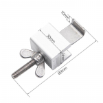 1 tk ukselukk enesekaitse vargusvastane uksekork kaasaskantav ukselukk kaasaskantav uksekork Ohutus Kodu riiv alumiiniumsulamist