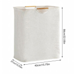 Suure mahutavusega pesupesemise hoiukorv k&auml;epidemega 30*30*40cm