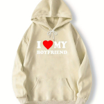 Ma armastan oma poiss-s&otilde;pra Print Pullover kapuutsiga kampsun Kangaroo Streetwear kingitustega s&otilde;branna poiss-s&otilde;brale 2XL