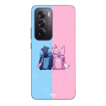 Coque de t&eacute;l&eacute;phone - Maniacase - Oppo Reno 12 5G - Silicone - Mignon - Stitch Angel