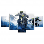 5 paneeli Mootorrattapildid L&otilde;uendimaal Kodukaunistus Seinakunst Motor Rider HD Prinditud Plakat elutuppa 20x35cm*2 20x45cm*2 20x55cm*1