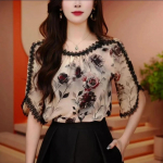 Naiste suvine avara temperamendi l&uuml;hikeste varrukatega topp disainiga &otilde;huke pitstop S ihukarva