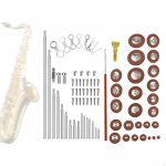 Alto Sax Repair Kit Woodwind Instrument Tools Easy to Use Lightweight Maintenance Parts