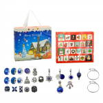 2023. aasta j&otilde;ulude advendikalendri kingitused, meisterdamise k&auml;ev&otilde;ru valmistamise komplekt lastele t&auml;iskasvanutele, 24-p&auml;evane j&otilde;ulukalender, ehted kingitused