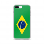 Coque T&eacute;lephone Drapeau Br&eacute;sil &ndash; iPhone 8 Plus