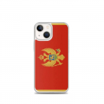 Coque iPhone - Mont&eacute;n&eacute;gro - Drapeau - Supp - Mitmev&auml;rviline - Vertikaalne mudel