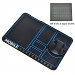 Multifunktsionaalne auto libisemisvastane matt Auto telefonihoidik GPS-navigatsioonis&uuml;steem, hoiustamispadi, auto interj&ouml;&ouml;ri tarvikud auto armatuurlaud