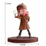 SPION &times; PEREKOND: Valge figuuriga Anime Armas Kawaii figuuriga m&auml;ngunukk auto lauakaunistus lastele T&auml;iskasvanud f&auml;nnid T&uuml;drukutele s&uuml;nnip&auml;evakingitused