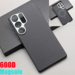 Magnetiline s&uuml;sinikkiust telefoni&uuml;mbris Samsung Galaxy S25 Ultra jaoks 600D aramiidkiud Magnetiline p&otilde;rutuskindel kaitsekaas S25 Ultra Magsafe &uuml;mbris for Galaxy S25 Ultra