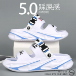 Meeste Vaba&otilde;husandaalid Sandaalid Rannajalatsid Mugavad Paksu Tallaga Klotsid Meeste Vabaajajalatsid Aiajalatsid Mehed Naised Rannasandaalid2025 36-37