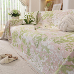 Universaalne K&otilde;igi Hooaegade Diivanitekk Kvaliteetne Kate Suur Diivanivise Pehme Ja Hubane Diivanikate Kaitse Stiilne M&ouml;&ouml;blitarvik 180*180cm roheline