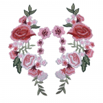 3D Flower Patch Embroidery Motif Collar Applique Sew on Patch Clothing Patching Tool DIY Handmade Unique Clothing Tools