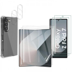 Coque antichoc pour Samsung Galaxy Z FOLD 7 et Protections Ecran Plastique et verre cam&eacute;ra Phonillico&reg;