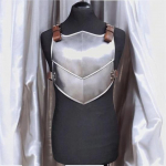 Dragon Age nahksoomusrindmik, fantaasia kehasoomus, cosplay terasest rindmik, REENACTMENT kost&uuml;&uuml;m J&Otilde;ULUKINK