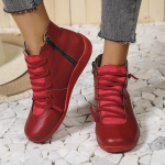 Talvine uued naiste ehtsast nahast lamedad kingad Naiste retro-l&uuml;hisaapad Moodsad sobivad karusnahast naiste pitssaapad 36-43 36