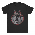 Slayer Live Undead T-s&auml;rk meestele Hipster Cotton Tees Crewneck l&uuml;hikeste varrukatega T-s&auml;rgid Kingiidee Riietus XXXXXL must
