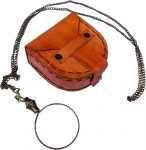 Messing Luup Optiline Suurendusklaas Kaelaketiga Monokkel M aero