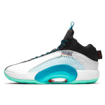 Guo Ailun x Air Jordan 35 GC PF Morpho Unisex tossud Valge Must Laser-Sinine CZ8153-100 36.5