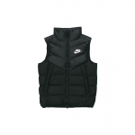Nike Sportswear Windrunner Alla T&auml;idetud Vest Meeste &Uuml;ler&otilde;ivad Must 928860-010 S